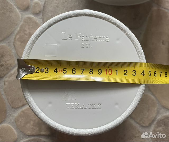 Горшок для цветов 2.8л, Tek.A.Tek