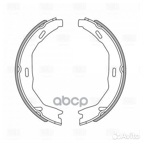 Колодки торм. для а/м Mercedes C (W204) (07)