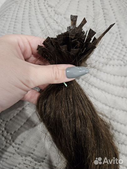 Натуральные волосы на капсулах