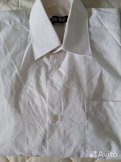 Рубашка белая, брюки