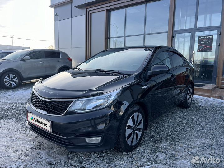 Kia Rio 1.4 МТ, 2015, 157 359 км