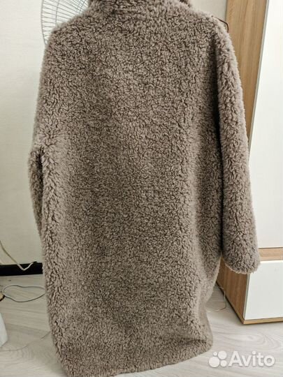 Шуба из овечей шерсти в идеальном состоянии