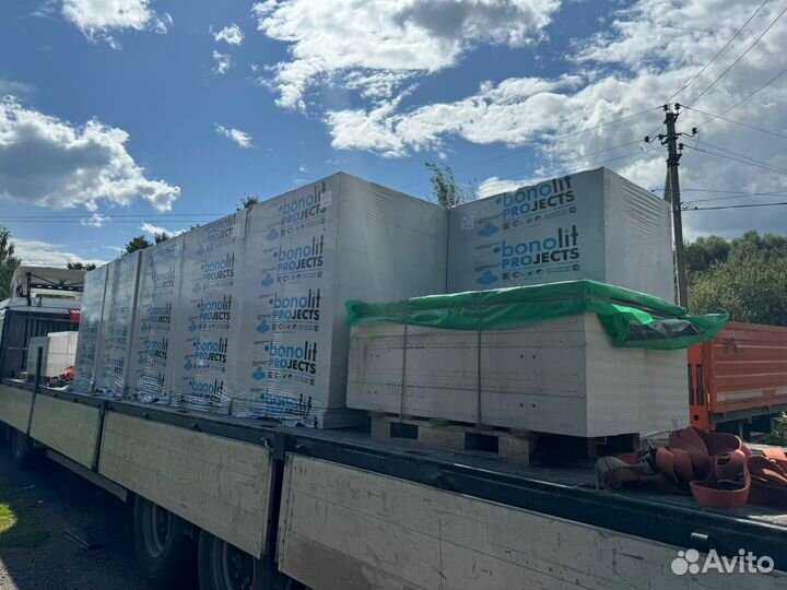 Газосиликатные блоки Бонолит