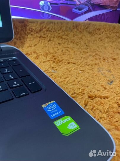 Мощный игровой ноутбук HP на i7