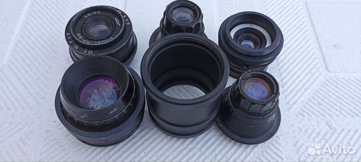 Объективы СССР индустар