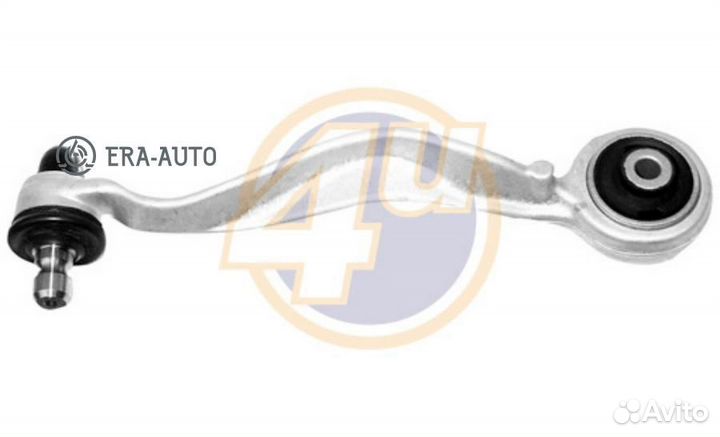 4U AU-D-66232 Рычаг audi a4/a6/vw passat b5 95- зад верхн l кривой