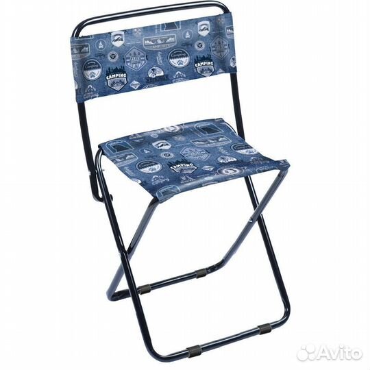 Стул со спинкой походный складной