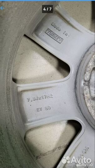 Колеса в сборе r17 зимние