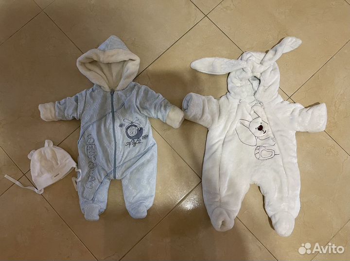 Детские вещи пакетом для мальчика от 0-7 месяцев