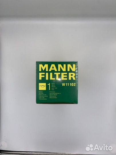 Фильтр масляный mann filter