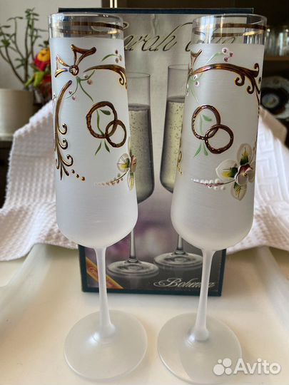 Фужеры свадебные