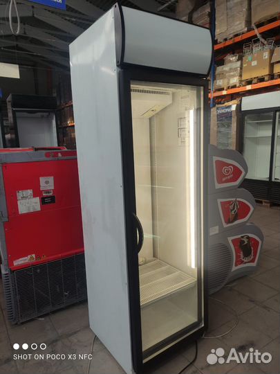 Холодильный шкаф со стеклянной дверью бу