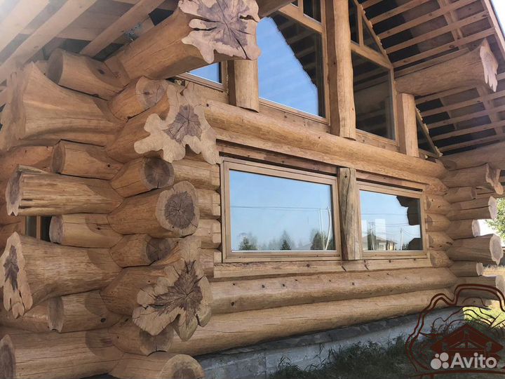 Сруб из кедра