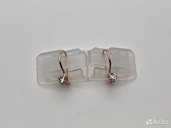 Золотые серьги