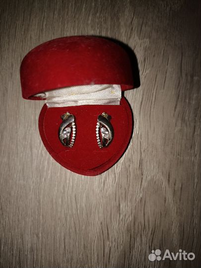 Серебряные серьги