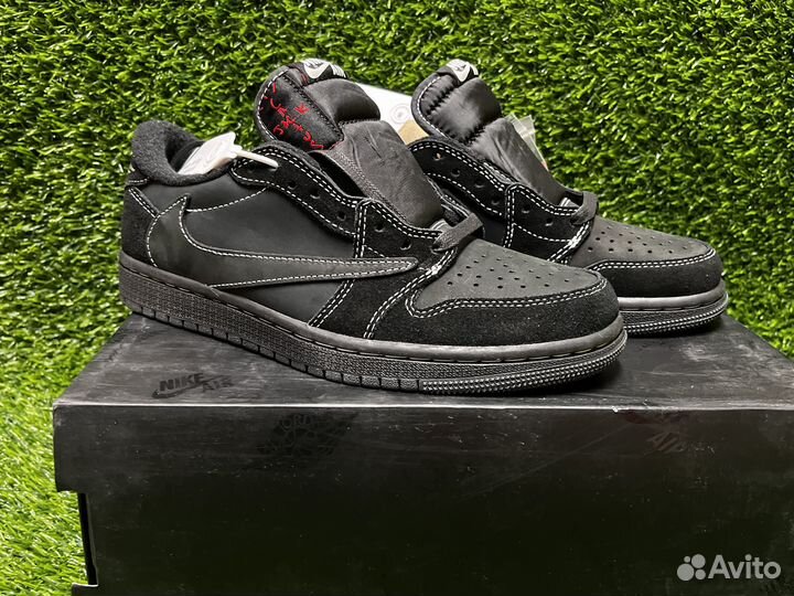 Jordan 1 travis scott black phantom оригинал