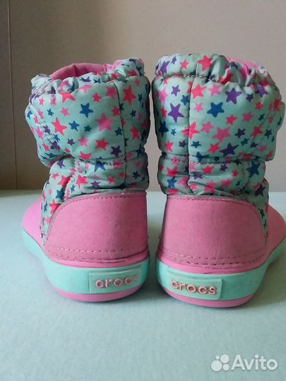 Сапожки Crocs c10 27р