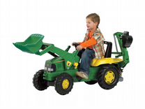 Детский педальный трактор John Deere Rolly Toys Ju