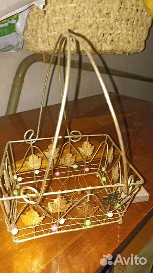 Корзинка декоративная