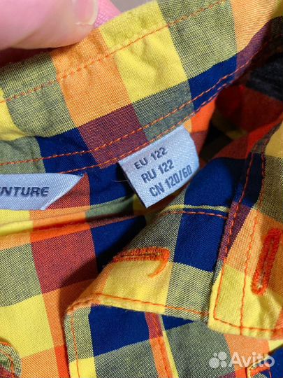 Рубашка для мальчика 116 122