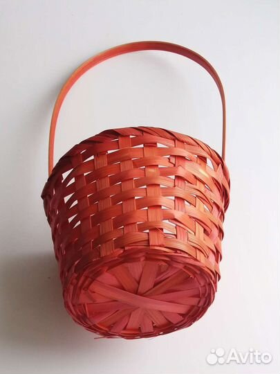 Плетёные корзины для цветов, подарка 3шт