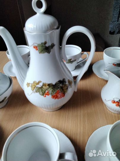 Кофейный сервиз новый Германия фарфор