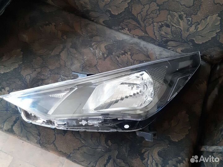 Фара хундай солярис левая
