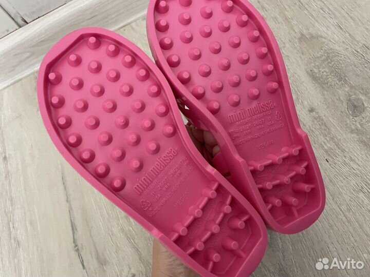 Сандалии Mini Melissa Розовые 28/29;30