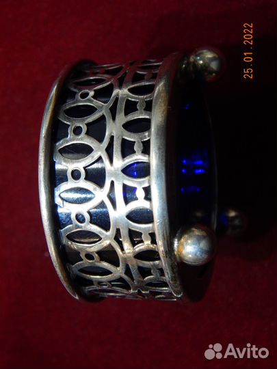 Серебряная солонка 1895 год Англия