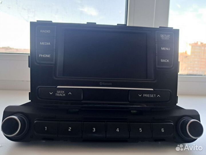 Штатная магнитола на hyundai solaris 2021