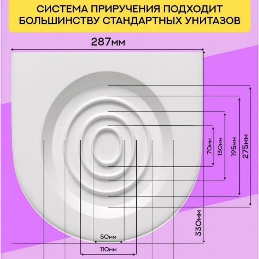 Система приучения кошек к унитазу