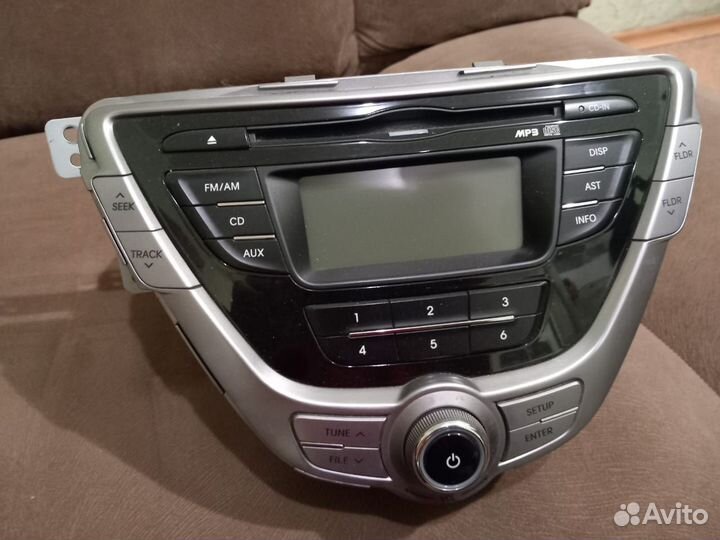 Штатная магнитола Hyundai Elantra MD 2010-2014