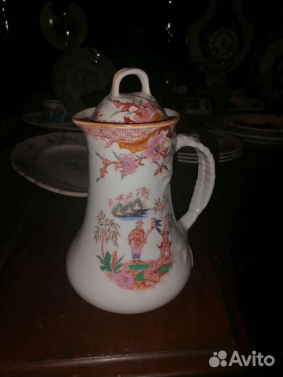 Кувшин, фарфор, братья Корниловы