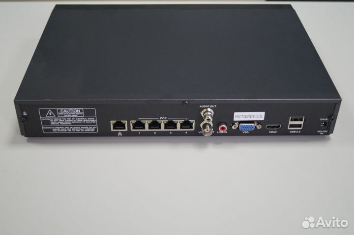 SNR-4 POE 4-канальный цифровой видеорегистратор