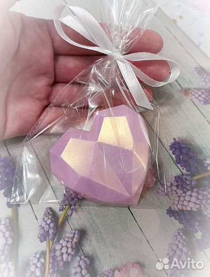 Мыло ручной работы Сердце