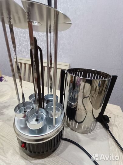 Электрическая шашлычница Kitfort