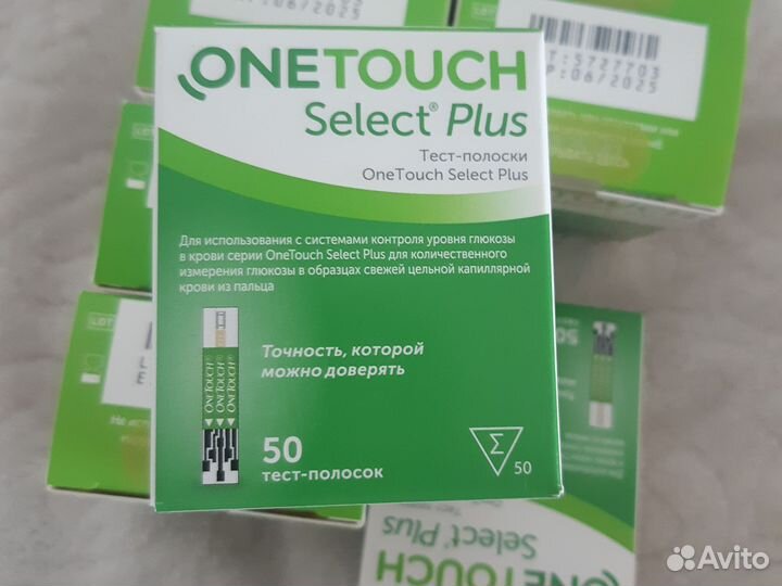 Тест полоски one touch select plus
