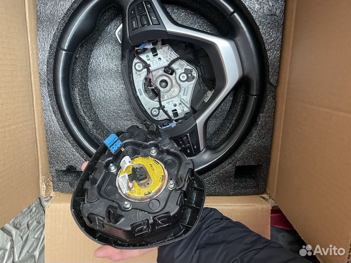 Руль х5/х6 f15/f16 заводской руль оригинал