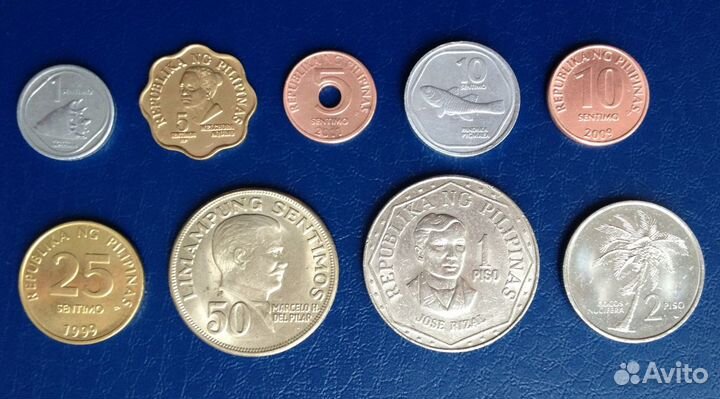Монеты филиппин