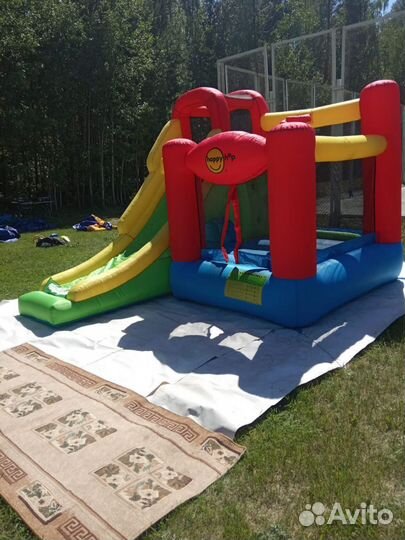Прокат Аренда Надувной Безопасный Батут Праздник