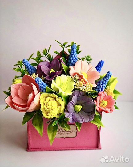 Букет из мыла