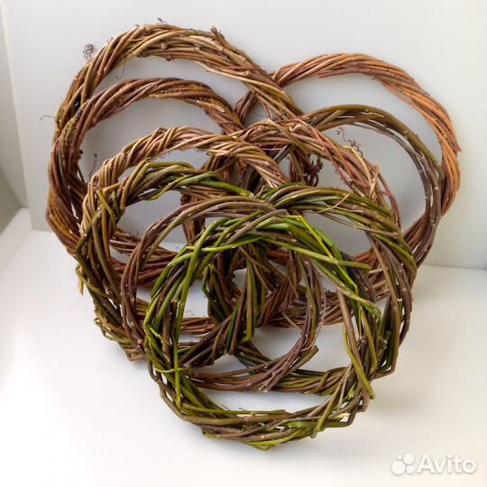 Заготовка/основа для венка, шишки, декор