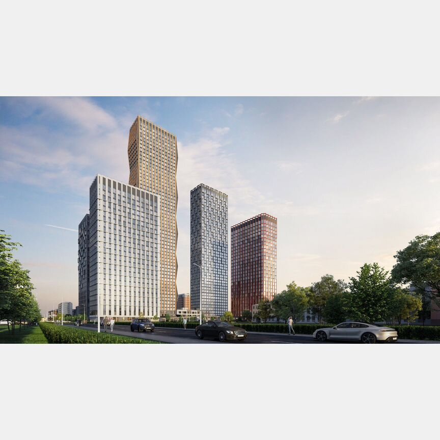 1-к. квартира, 38,6 м², 18/26 эт.