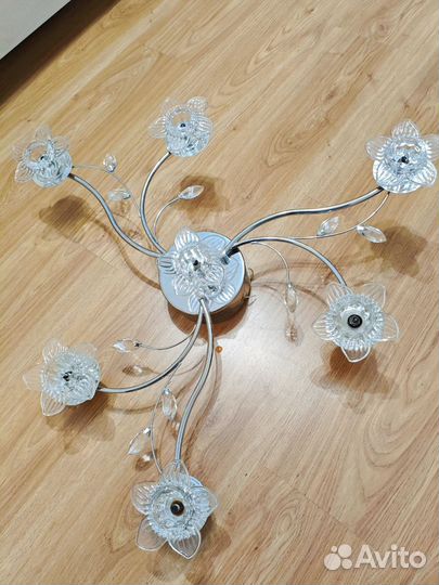 Люстра потолочная бу