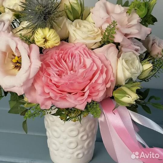 Цветочный Комплимент в стаканчике