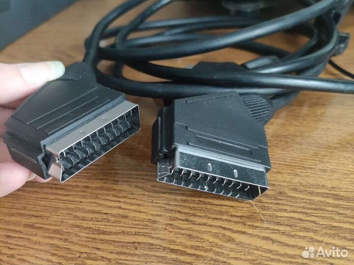 Кабель для компьютера scart (m) /scart (m)