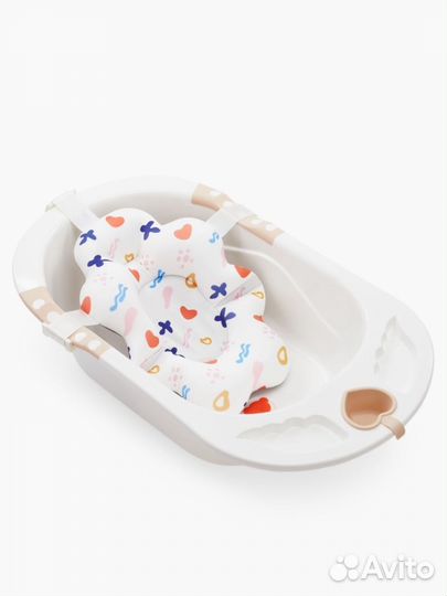 Ванночка Happy Baby с горкой + гамак