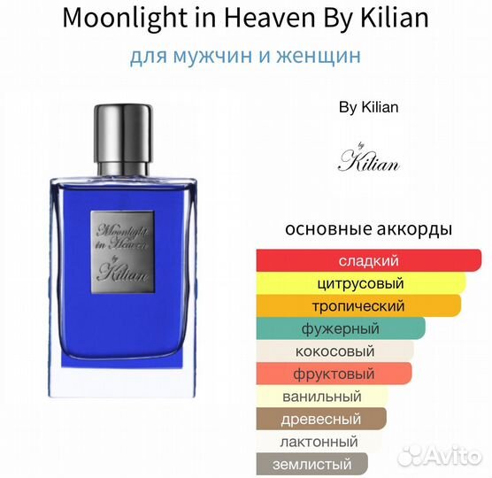 Духи kilian moonlight in heaven распив