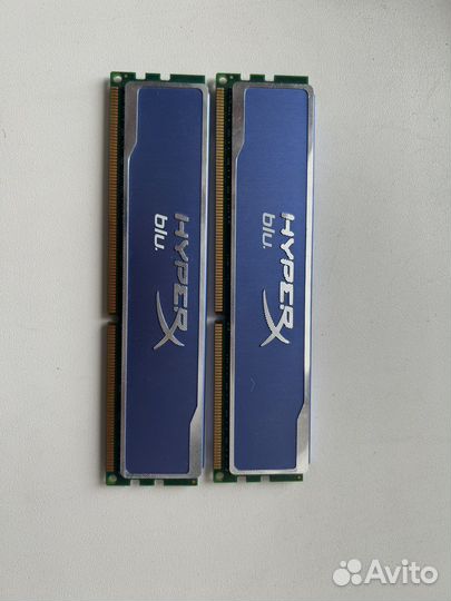 Оперативная память ddr 3 hyper x blu 16 gb