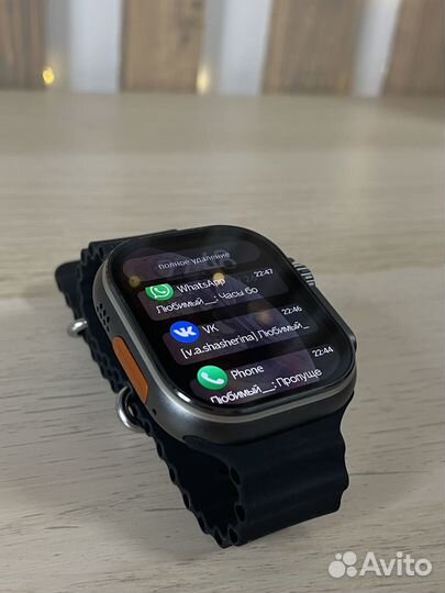 Apple watch ultra 49mm titanium с галереей